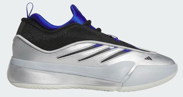 Adidas Dame 9 (JH6633) Silver Met/Black/Lucid Blue – Kratz