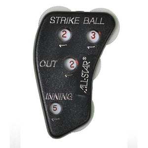 all star all-star four 4 count plastic baseball umpire ball count indicator uc3bc