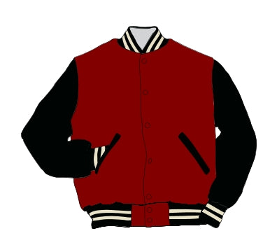 Borden HS Award Jacket - Leather Set-In Sleeve - 5101