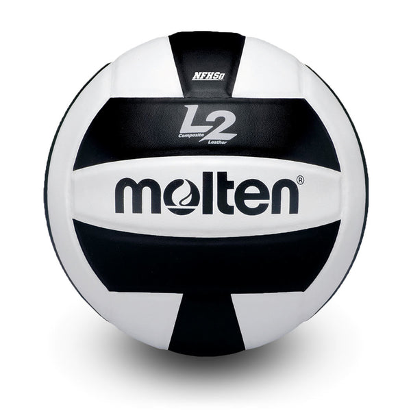 molten l2 L2 volleyball black white ivu ivu-hs ivu-blk-hs high school indoor nfhs approved