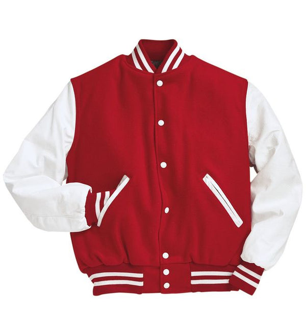 South Central HS Award Jacket - Leather Set-In Sleeve - 5101