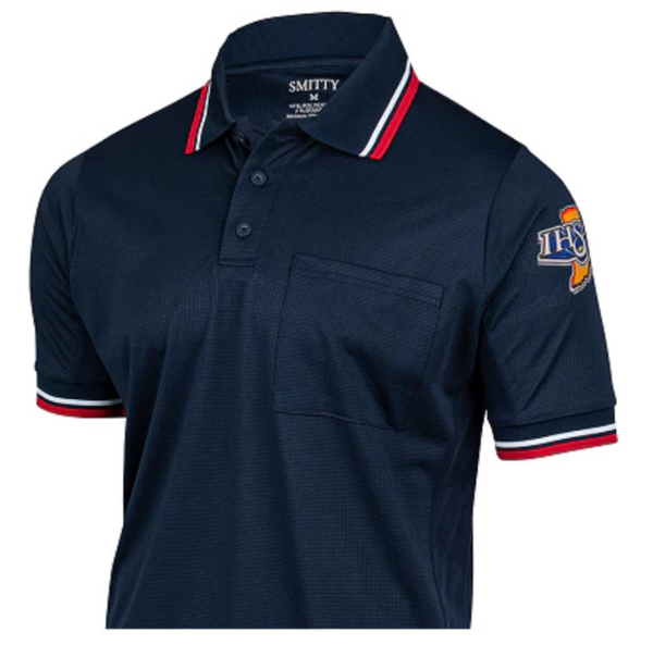 USA300IN-NY - Smitty "Made in USA" - IHSAA Short Sleeve Navy Umpire Shirt