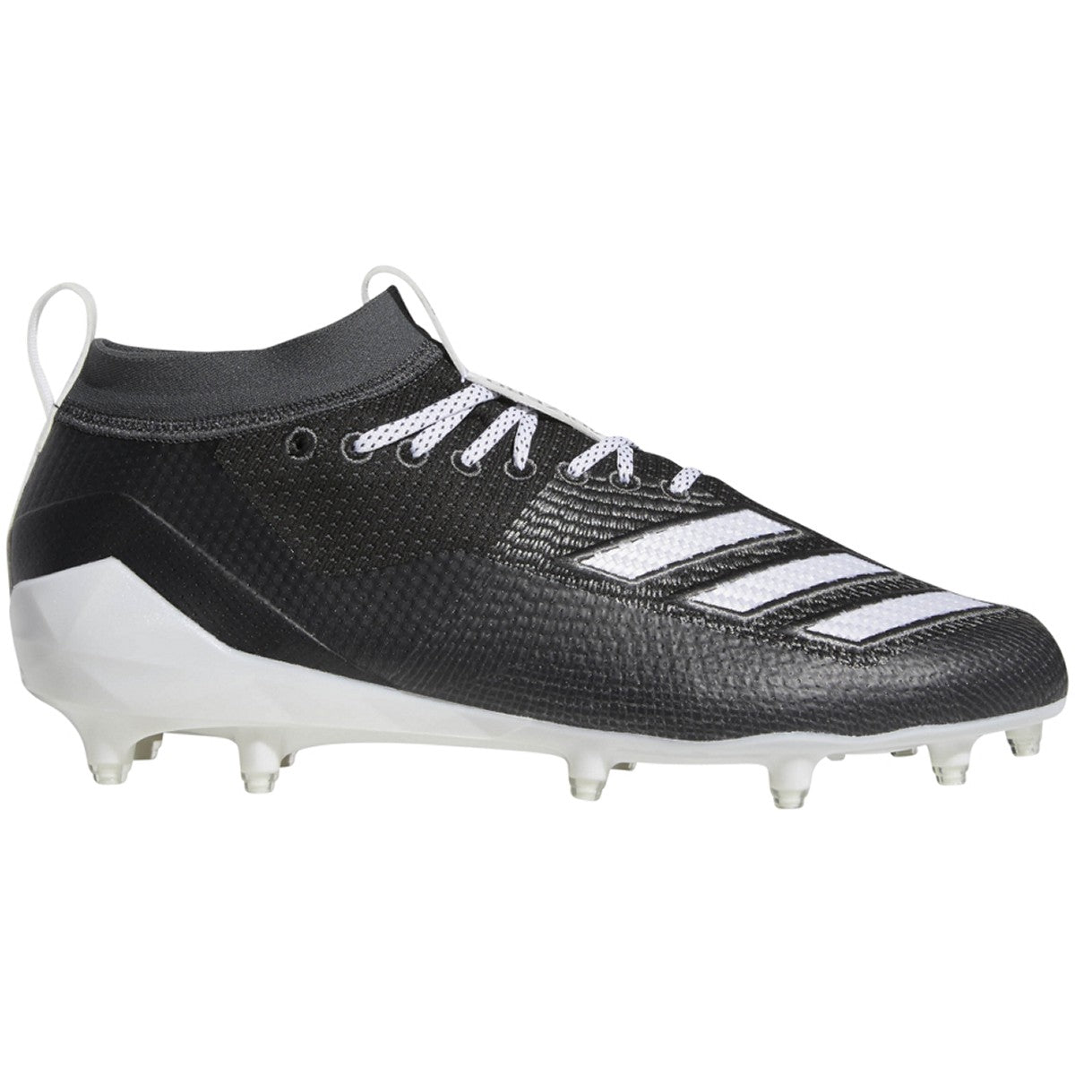 Adidas Men's Adizero 5-Star 8.0 Low Football Cleat - Black - F36586