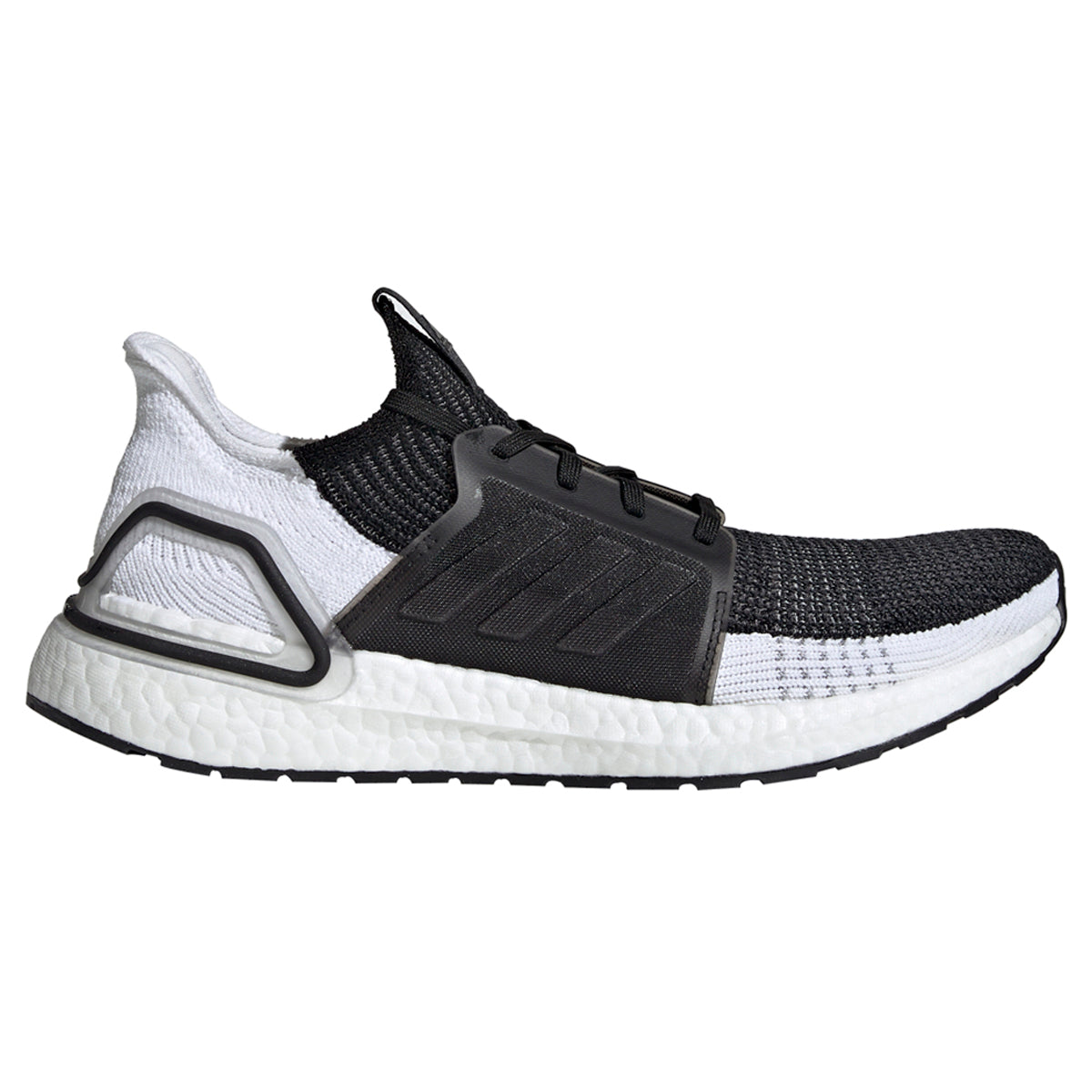 Adidas Men's Ultra Boost 2019 Running Shoe - Black / White - B37704 – Sporting Goods