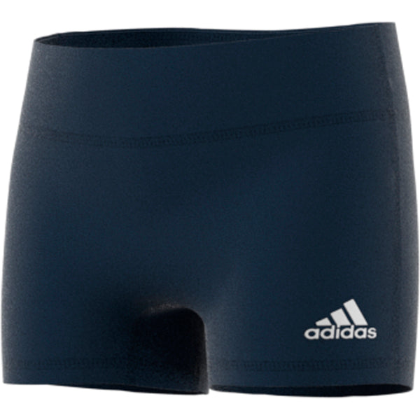 adidas techfit 4 inch volleyball short tight navy youth girls cd9583 four 4" 4-inch shorts tights front