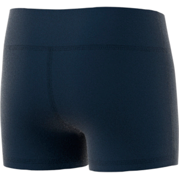 adidas techfit 4 inch volleyball short tight navy youth girls cd9583 four 4" 4-inch shorts tights back