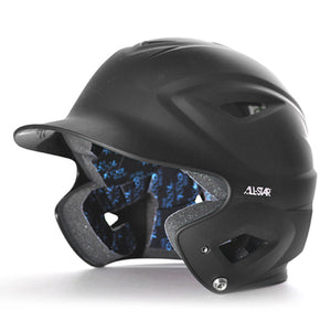 all star series seven bh3000m matte batting helmet black
