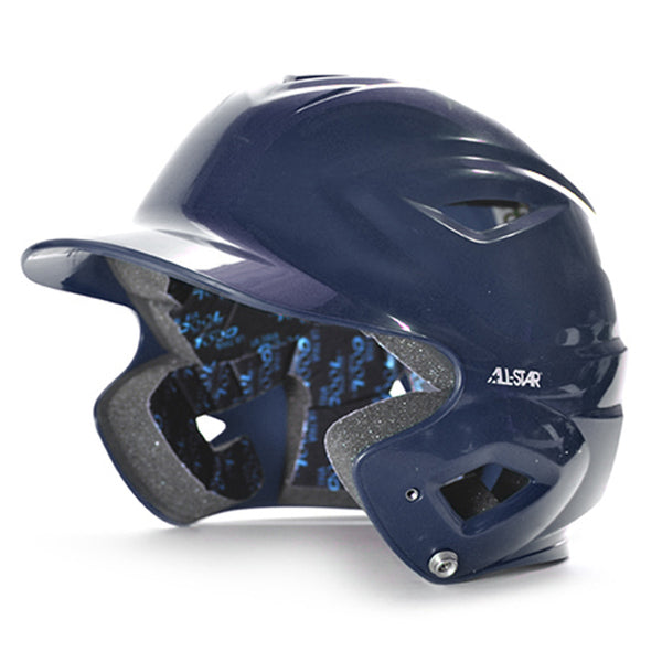 all star series seven bh3000 molded batting helmet navy