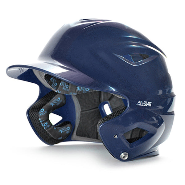 all star series seven bh3500 solid molded batting helmet navy