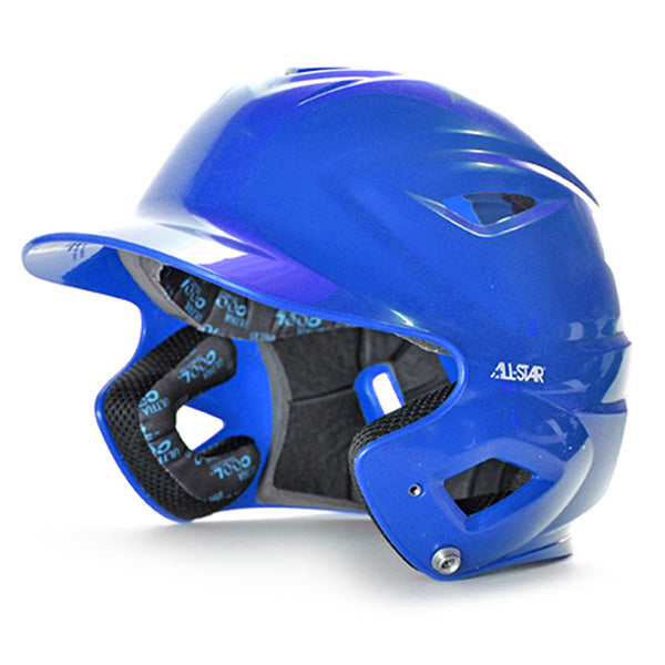 all star series seven bh3500 solid molded batting helmet royal blue