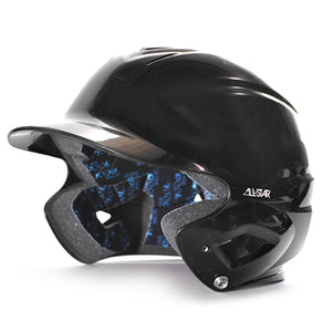 all star series seven bh3010 youth molded batting helmet black