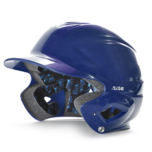 all star series seven bh3010 youth molded batting helmet navy blue