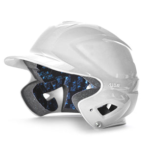 all star series seven bh3010 youth molded batting helmet white