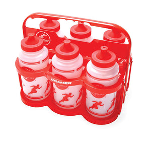 cramer collapsible bottle carrier 6 water bottles 023803