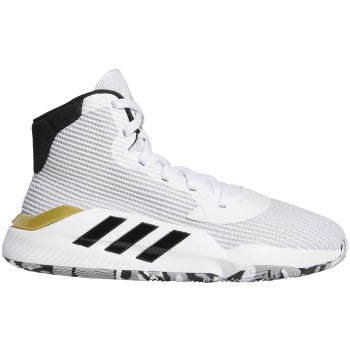 Adidas Pro Bounce 19 White/Black/Met Gold - – Kratz Sporting Goods
