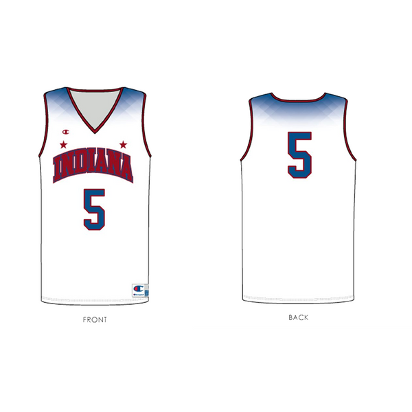 2018 indiana high school boys basketball all star all-star jersey replica youth number 5 sean east