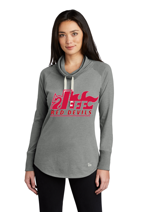 New Era ® Ladies Sueded Cotton Blend Cowl Tee - LNEA123