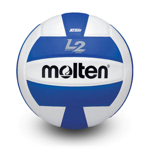 molten l2 L2 volleyball blue white ivu ivu-hs ivu-blu-hs high school indoor nfhs approved