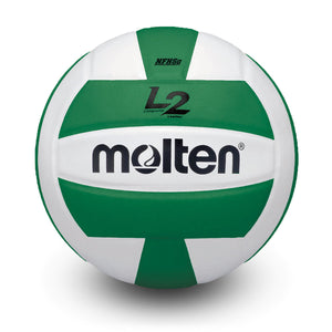 molten l2 L2 volleyball green white ivu ivu-hs ivu-grn-hs high school indoor nfhs approved