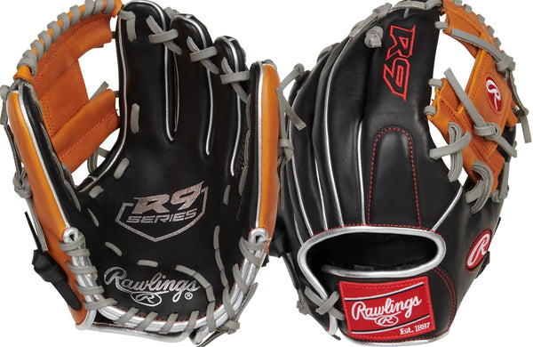 RAWLINGS R9 CONTOUR 11.25-INCH INFIELD I-WEB BASEBALL GLOVE