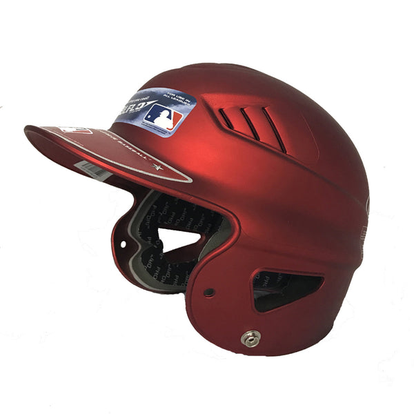 rawlings cfbhm coolflo matte batting helmet scarlet red baseball softball
