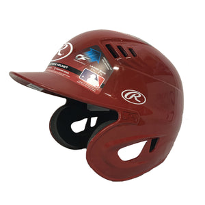 rawlings cfx1amo coolflo xv1 batting helmet scarlet red baseball softball