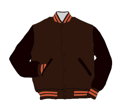 Crawford County HS Award Jacket - Leather Set-In Sleeve - 5101